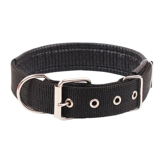 Dog Collars，Nylon，Adjustable Dog Neck Circle，Long-Lasting Pet Neck Strap，With Traction Ring，Teddy Keji Pitbull，Pet Supplies